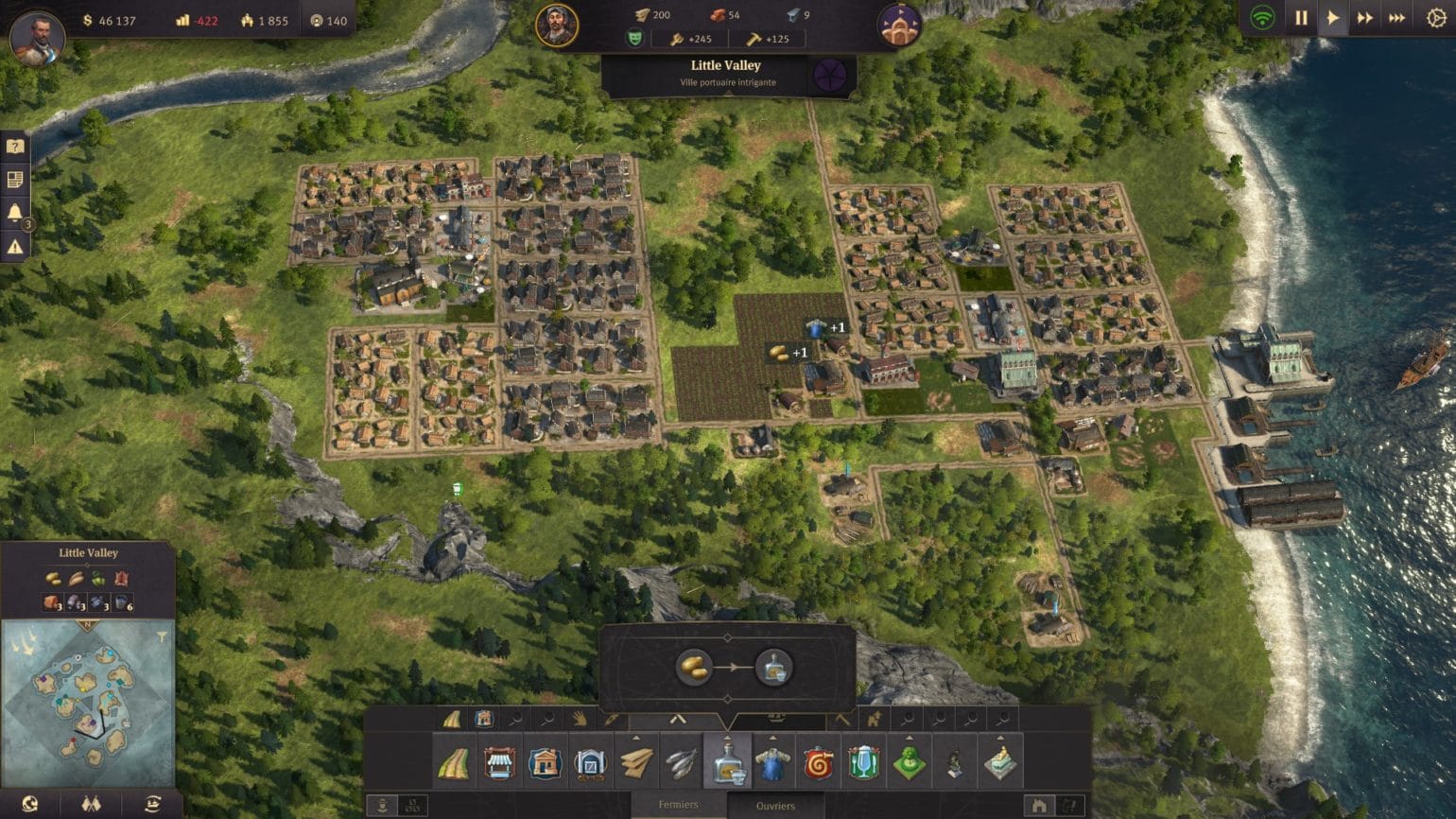 Anno 1800 screenshot village