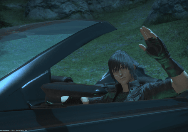 Final Fantasy XIV - Noctis dans la Regalia