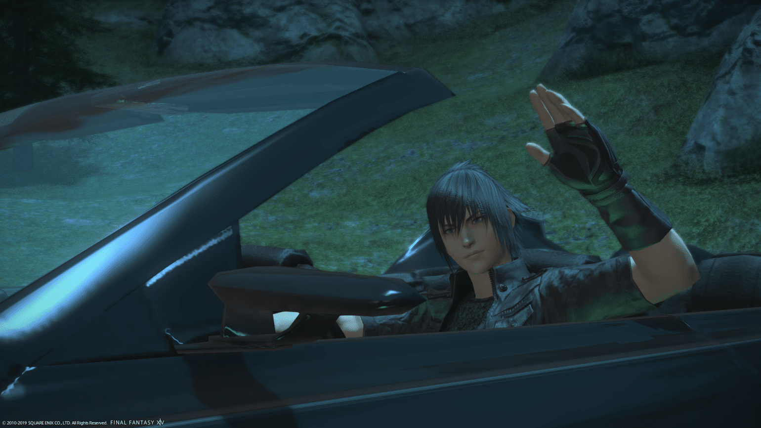 Final Fantasy XIV - Noctis dans la Regalia