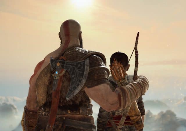 God of War Kratos et Atreus - premier anniversaire