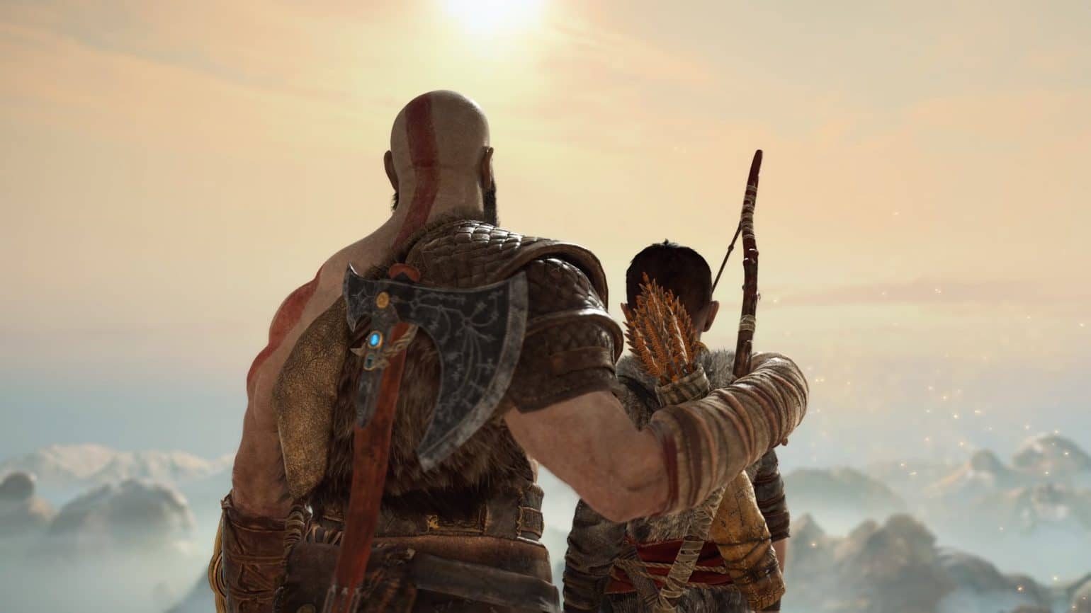 God of War Kratos et Atreus - premier anniversaire