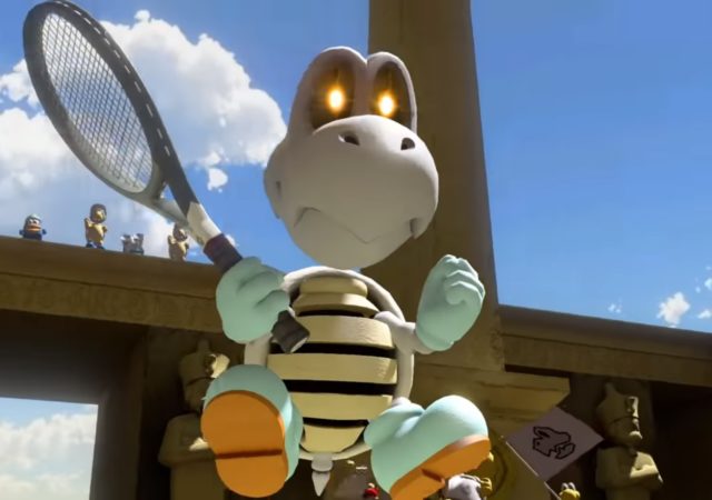 Mario Tennis Aces - Skelerex prend la pose