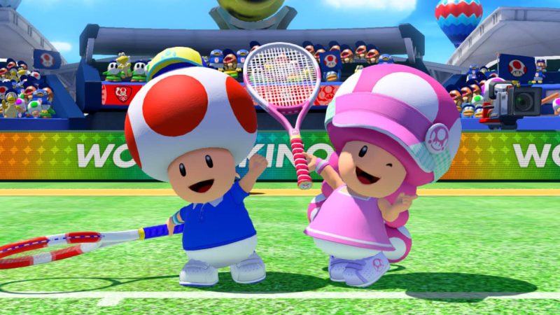 Mario Tennis Aces - Toad et Toadette