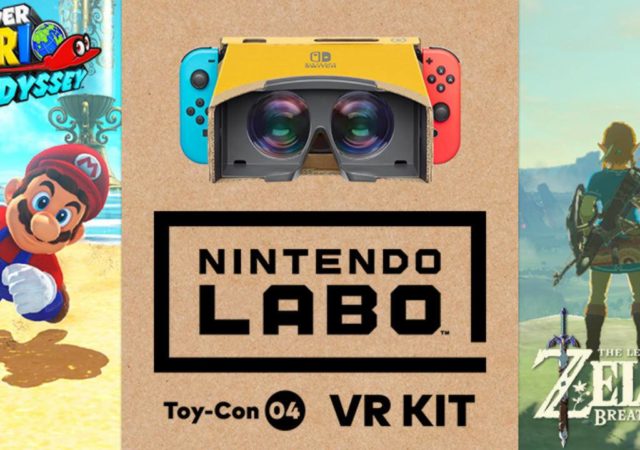 Nintendo Labo - accueilli par Zelda et Mario