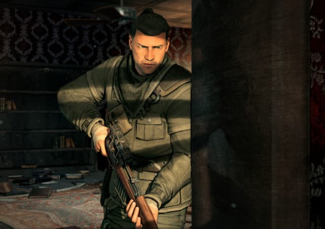 Sniper ELite V2 planqué dans l'ombre