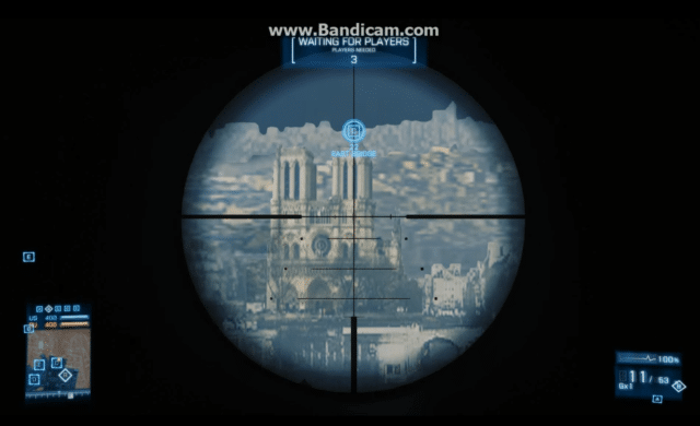 Battlefield 3 Notre-Dame