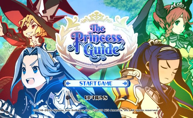 The Princess Guide - Title Screen