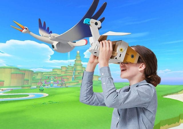 Nintendo Labo VR Kit illustration rendu