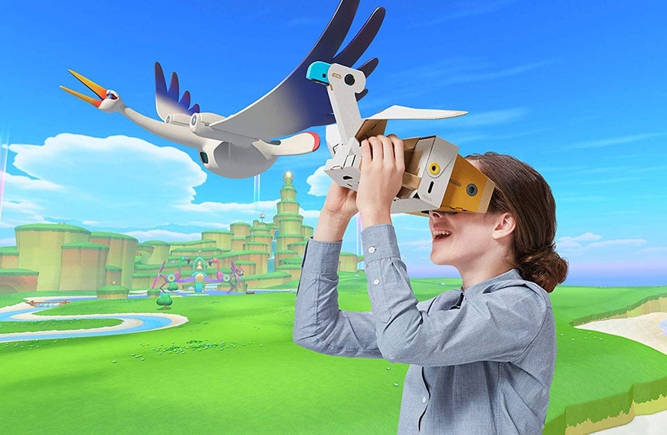 Nintendo Labo VR Kit illustration rendu