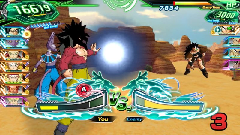 super dragon ball heroes fight