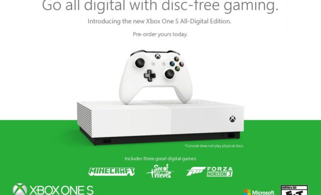 xbox one s all digital edition bundle