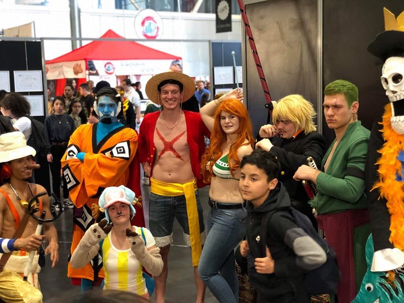 Geek Days 2019 cosplay One Piece groupe