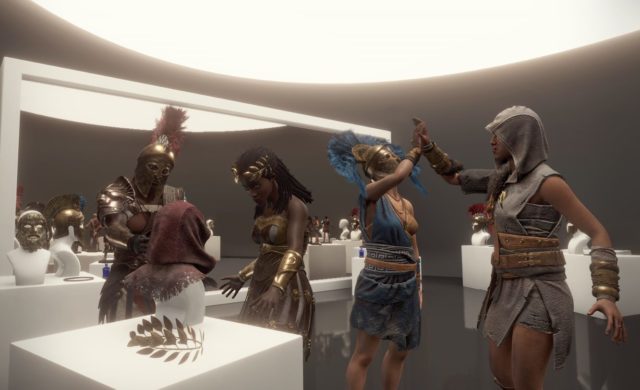 Lobby du jeu VR Assassin's Creed Beyond Medusa's Gate