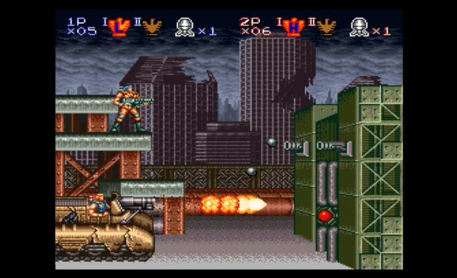 Contra Anniversary Collection Contra Super NES