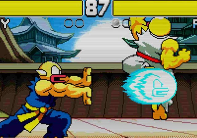 Flappy Fighter hadouken combat