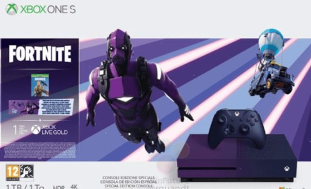 Leaks Xbox one S Fortnite