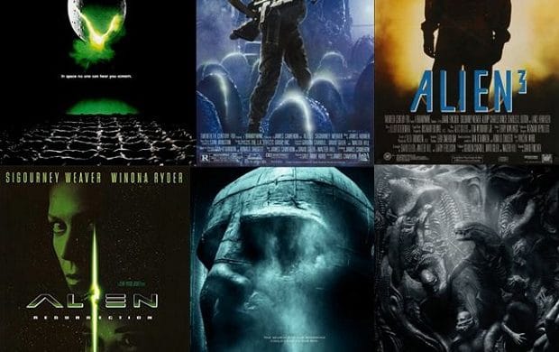 saga alien affiches