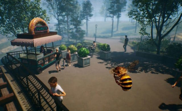 Bee simulator monde des humains