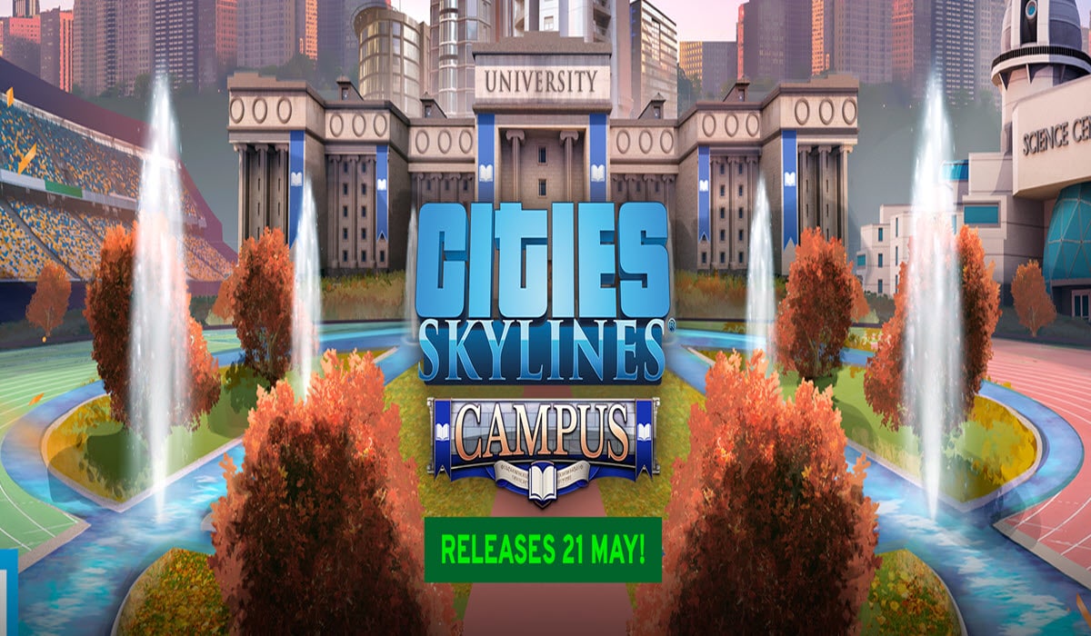 Affiche Cities Skyline campus