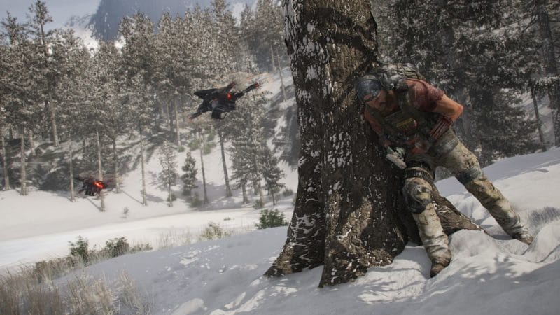 ghost recon breakpoint fight snow