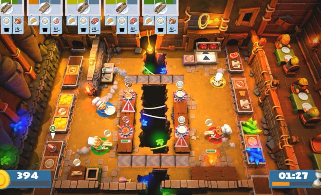 PlayStation Plus Overcooked cuisine