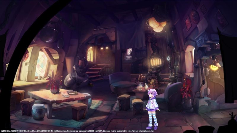 Super Neptunia RPG intérieur