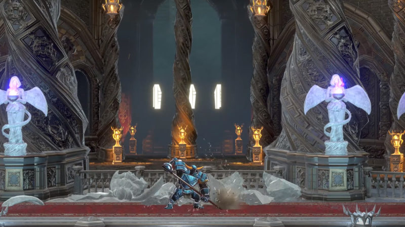 Shovel Knight dans Bloodstained