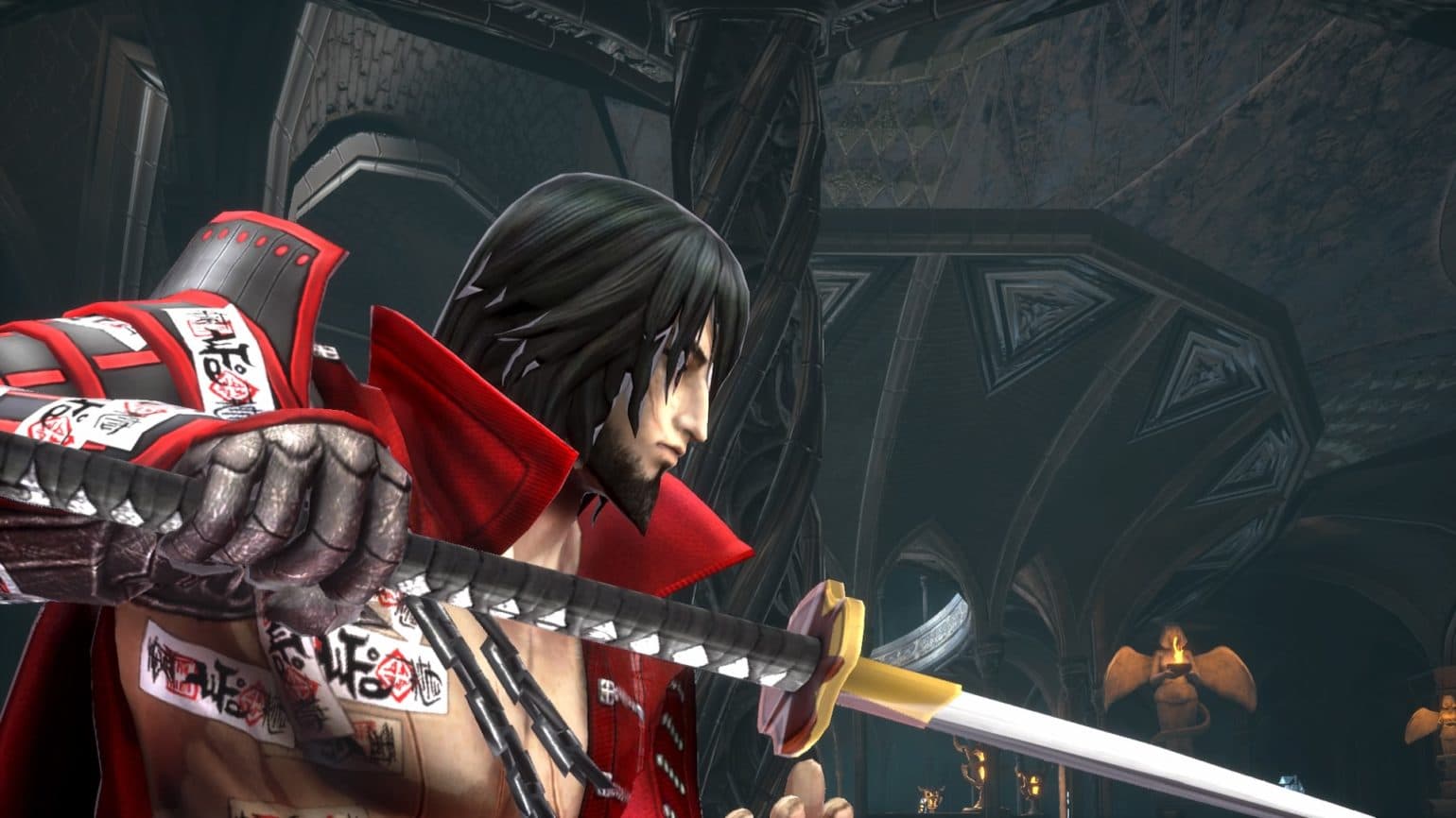 Bloodstained personnage gros plan