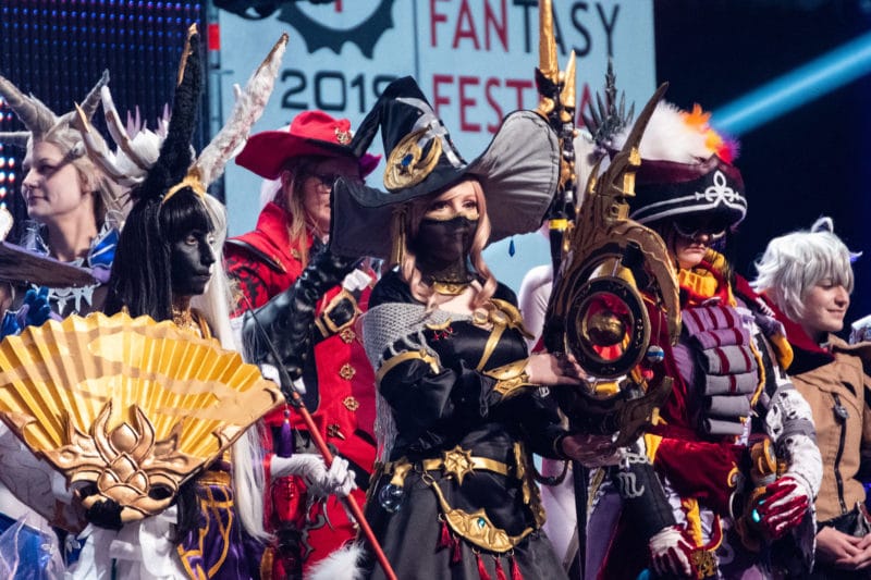 Cosplay groupe Fan Festival Final Fantasy XIV