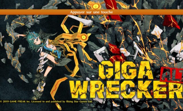 Giga Wrecker Alt. - Ecran Titre