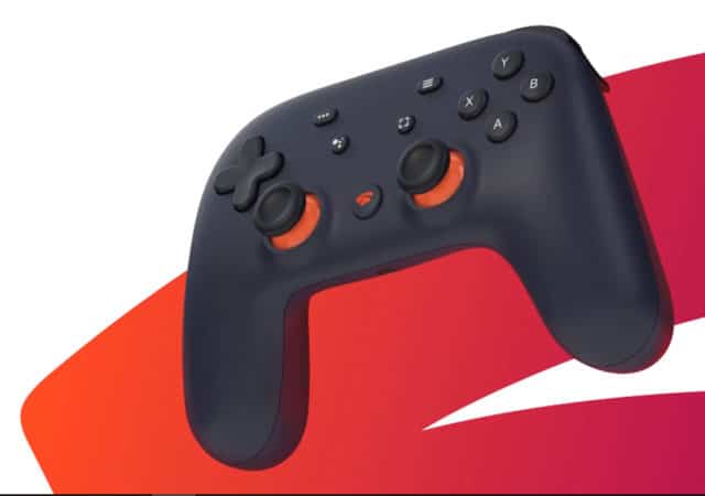 Manette Stadia sur Logo