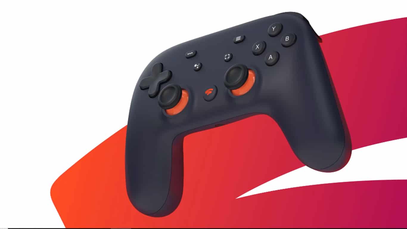 Manette Stadia sur Logo