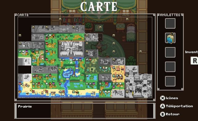 Cadence of hyrule - carte du jeu