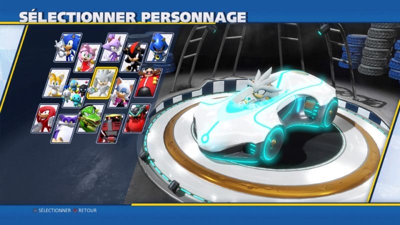 Roster Team Sonic Racing