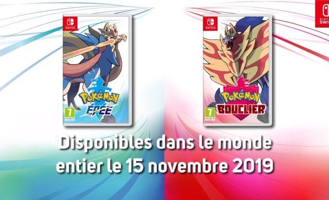 Pokémon Épée et Bouclier - Date de sortie