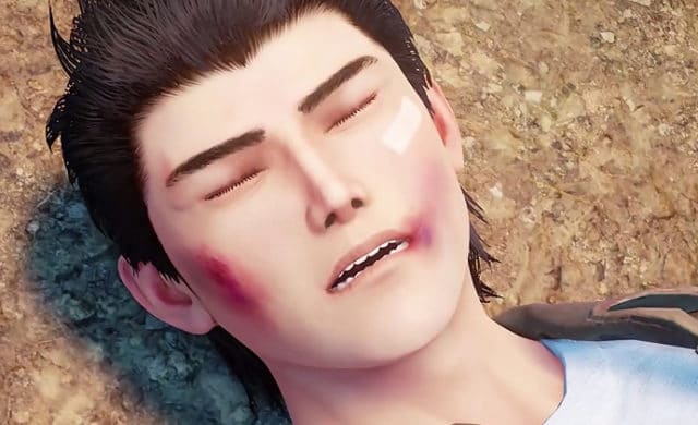 Shenmue 3 Ryo blessé