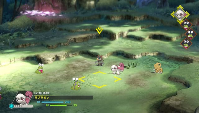 Digimon Survive combat