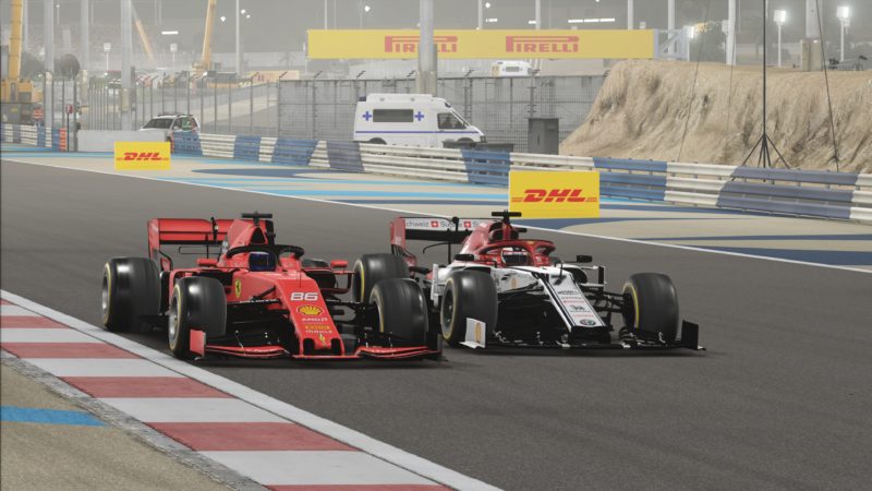 Test F1 2019 Ferrari vs Alfa Romeo