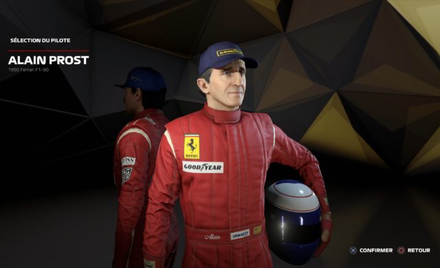 Test F1 2019 Alain Prost