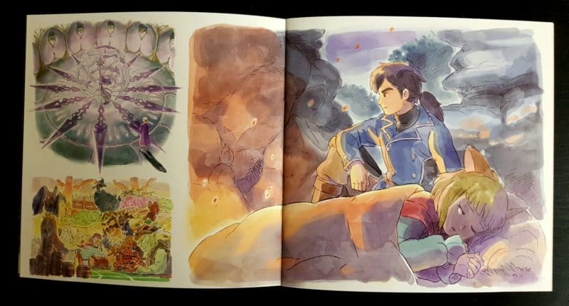 Ni no Kuni 2 OST - illustrations livret