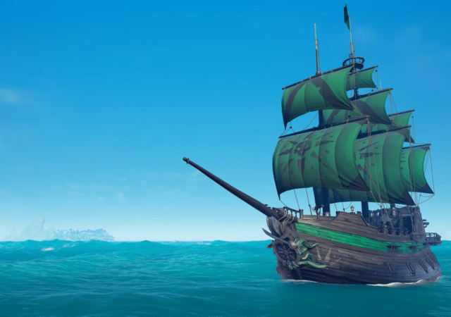 Sea of Thieves bateau obsidienne