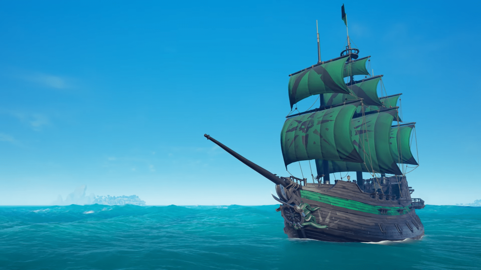 Sea of Thieves bateau obsidienne