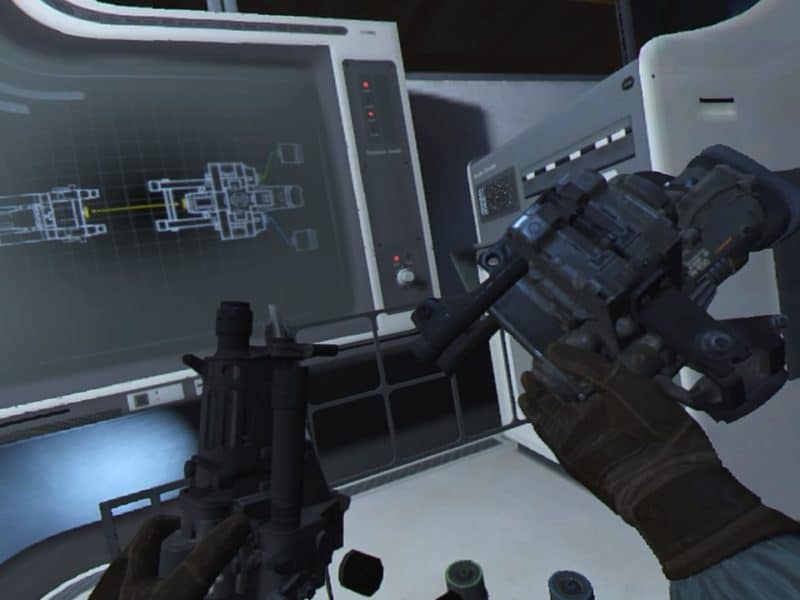 Wolfenstein Cyberpilot assemblage d'arme