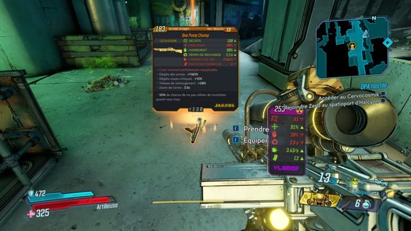 Astuce Borderlands 3 one pump chump