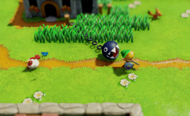 The Legend of Zelda: Link's Awakening chomp