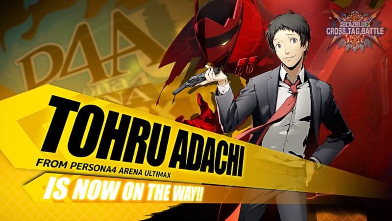 blazblue: cross tag battle adachi persona 4 dlc blazblue