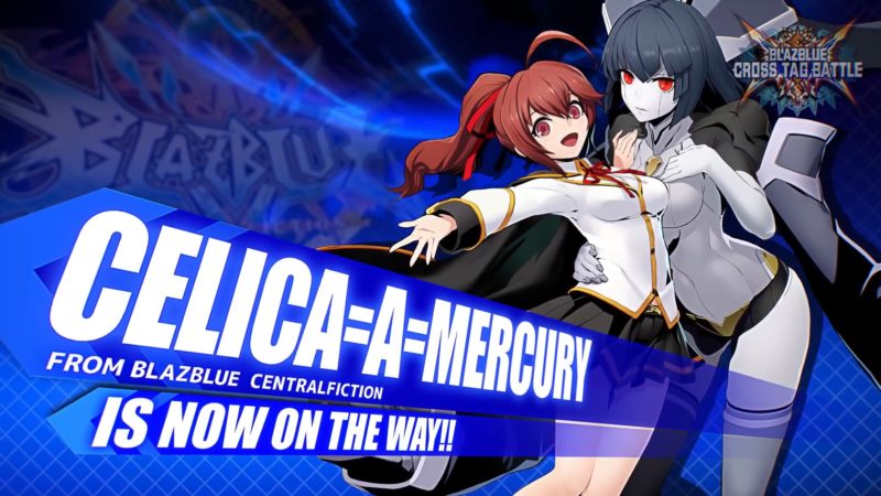 blazblue: cross tag battle celica blazblue pack dlc