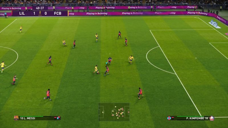 eFootball PES 2020 match 2