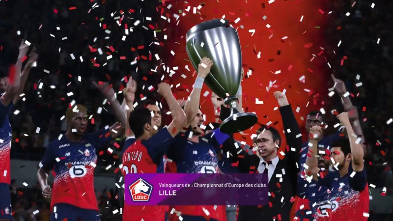 eFootball PES 2020 victoire