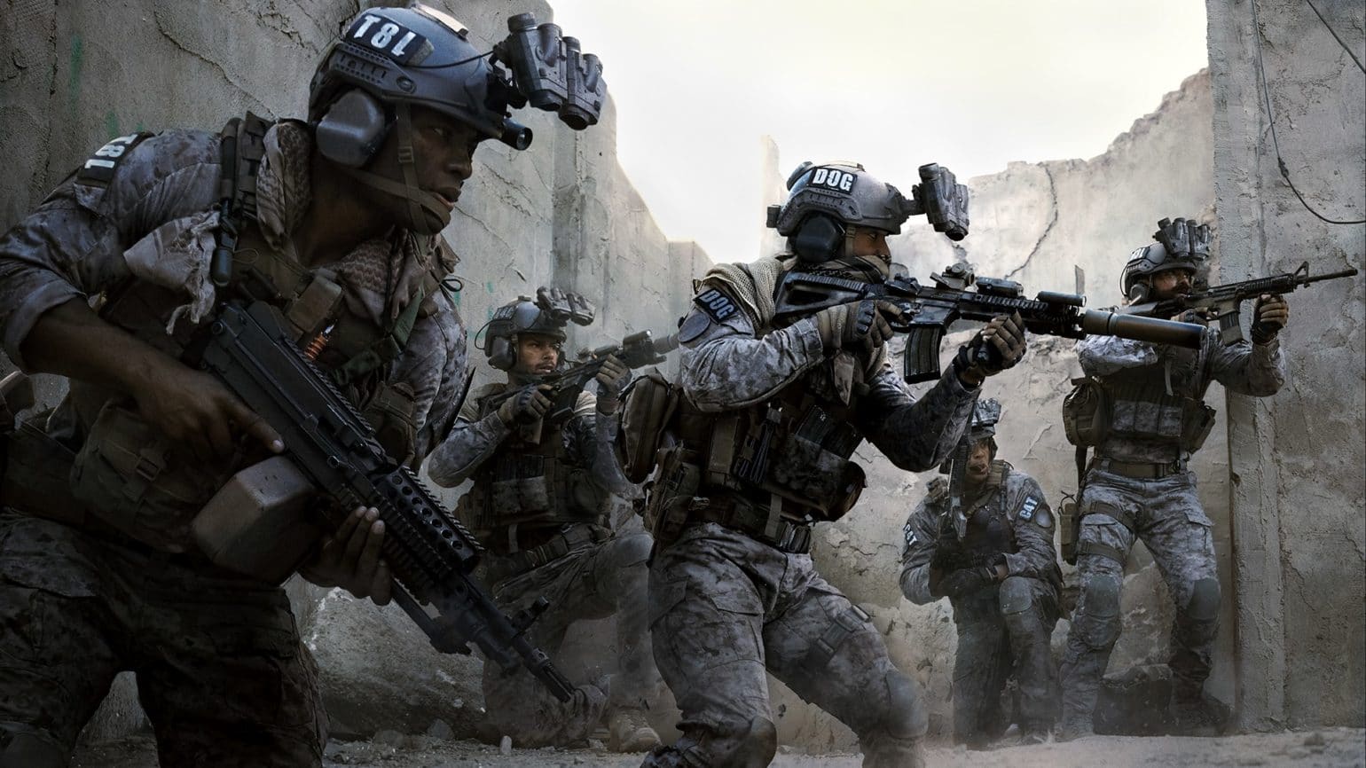 call of duty: modern warfare escouade